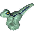 LEGO® los onderdeel Dinosaurier in kleur Zandgroen 37829pb02