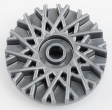 Plaatje in Gallery viewer laden, LEGO® los onderdeel Wiel Accessoire in kleur Zilver 37195