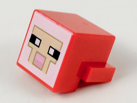 LEGO® onderdeel Dier Onderdelen met Motief Rood 19727pb002