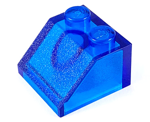 LEGO® onderdeel Dakpan Algemeen Doorzichtig Donkerblauw 3039