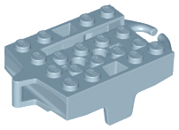 Plaatje in Gallery viewer laden, LEGO® los onderdeel Onderstel in kleur Zandblauw 26021