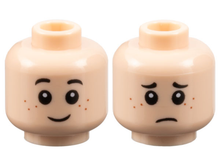 Plaatje in Gallery viewer laden, LEGO® los onderdeel Hoofd in kleur Lichte Noga 3626cpb0595