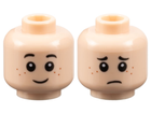 LEGO® los onderdeel Hoofd in kleur Lichte Noga 3626cpb0595
