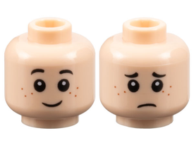 LEGO® los onderdeel Hoofd in kleur Lichte Noga 3626cpb0595