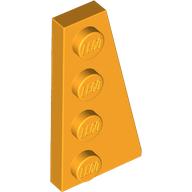 LEGO® los onderdeel Wig Plaat Helder Licht Oranje 41769