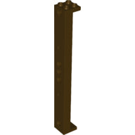 LEGO® los onderdeel Steunpilaar in kleur Donker Bruin 91176