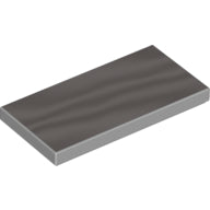 LEGO® los onderdeel Tegel Algemeen Metallisch Zilver 87079