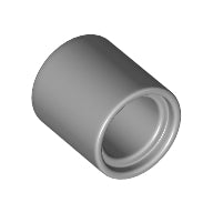 Plaatje in Gallery viewer laden, LEGO® onderdeel Technische Hefbalk Metallisch Zilver 18654