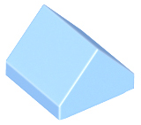 LEGO® los onderdeel Dakpan Algemeen Helder Lichtblauw 35464