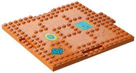 LEGO® Steen Aangepast met Motief Medium Noga 15623pb006