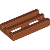 Plaatje in Gallery viewer laden, LEGO® los onderdeel Tegel Aangepast Donker Oranje 2412b