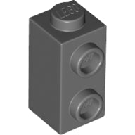 Plaatje in Gallery viewer laden, LEGO® Steen Aangepast Donker Blauwachtig Grijs 32952