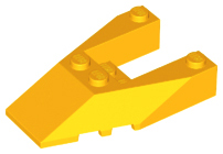 LEGO® los onderdeel Wig in kleur Helder Licht Oranje 6153b