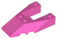 LEGO® los onderdeel Wig in kleur Donker Roze 6153b