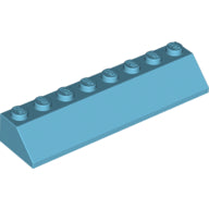 Plaatje in Gallery viewer laden, LEGO® los onderdeel Dakpan Algemeen Medium Azuurblauw 4445