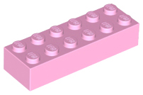 Plaatje in Gallery viewer laden, LEGO® los onderdeel Steen in kleur Fel Roze 2456