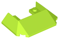 LEGO® los onderdeel Wig in kleur Limoen 13269