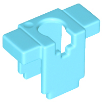 LEGO® los onderdeel Lijf Accessoire Medium Azuurblauw 19723