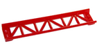 LEGO® los onderdeel Rails in kleur Rood 25059