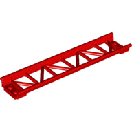 Plaatje in Gallery viewer laden, LEGO® los onderdeel Rails in kleur Rood 25059