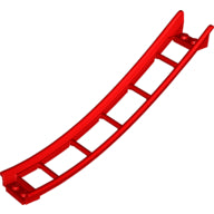 LEGO® los onderdeel Rails in kleur Rood 26559