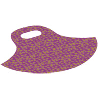 Plaatje in Gallery viewer laden, LEGO® los onderdeel Kleding in kleur Magenta 38153pb01
