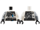 LEGO® los onderdeel Lijf met Motief Wit 973pb3264c01