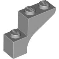 Plaatje in Gallery viewer laden, LEGO® los onderdeel Steen Boog Licht Blauwachtig Grijs 88292