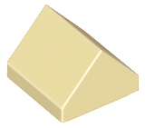 LEGO® los onderdeel Dakpan Algemeen in kleur Geelbruin 35464