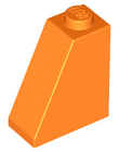 LEGO® los onderdeel Dakpan Algemeen in kleur Oranje 60481