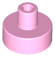 LEGO® los onderdeel Tegel Rond in kleur Fel Roze 20482