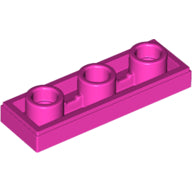 Plaatje in Gallery viewer laden, LEGO® los onderdeel Tegel Aangepast Donker Roze 35459