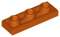 LEGO® los onderdeel Tegel Aangepast Donker Oranje 35459