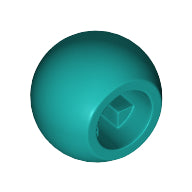 LEGO® los onderdeel Technisch in kleur Donker Turkoois 32474