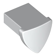 LEGO® los onderdeel Tegel Aangepast in kleur Wit 35463