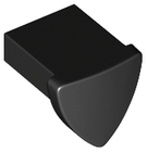 LEGO® los onderdeel Tegel Aangepast in kleur Zwart 35463