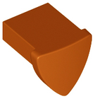 LEGO® los onderdeel Tegel Aangepast Donker Oranje 35463
