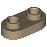 LEGO® los onderdeel Plaat Rond Donker Geelbruin 35480