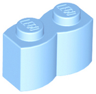 LEGO® los onderdeel Steen Aangepast Helder Lichtblauw 30136