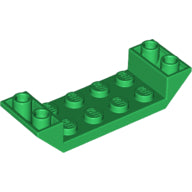LEGO® los onderdeel Dakpan Omgekeerd in kleur Groen 22889