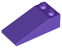 LEGO® los onderdeel Dakpan Algemeen Donkerpaars 30363