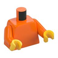 Plaatje in Gallery viewer laden, LEGO® los onderdeel Lijf in kleur Oranje 973c004