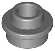 LEGO® onderdeel Plaat Rond Donker Blauwachtig Grijs 85861