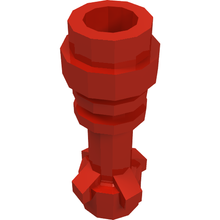Plaatje in Gallery viewer laden, LEGO® los onderdeel Wapen in kleur Rood 64567