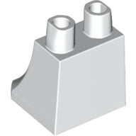 Plaatje in Gallery viewer laden, LEGO® los onderdeel Benen Aangepast in kleur Wit 36036