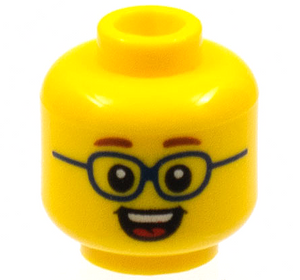 LEGO® los onderdeel Hoofd in kleur Geel 3626cpb2149