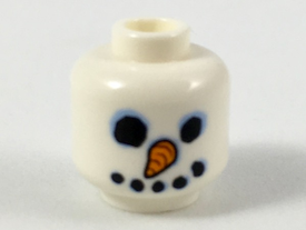 LEGO® los onderdeel Hoofd in kleur Wit 3626pb2229