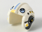 LEGO® los onderdeel Hoofddeksels in kleur Wit x164pb21
