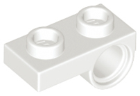 LEGO® los onderdeel Plaat Aangepast in kleur Wit 18677