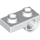 LEGO® los onderdeel Plaat Aangepast in kleur Wit 18677